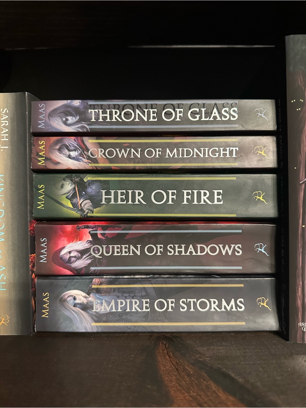 Sarah J. Maas Throne of Glass Series - Set of 5